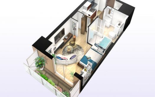 kitchen splitter near hanazonocho station